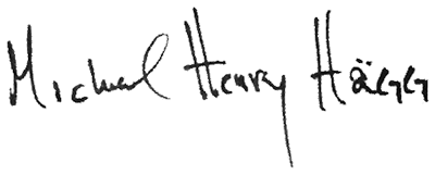 Michael Hagg signature