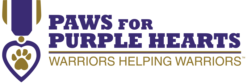 Paws For Purple Hearts logo